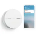 Netatmo Smart Smoke Alarm - Røyksensor - 802.11b/g/n, Bluetooth 4.0 - 2.4 Ghz - batteridrevet