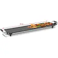 Fritel Starter TY 1897 XXL - Teppanyaki grill - sølv/svart