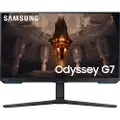 Samsung Odyssey G7 S28BG700EP - G70B Series - LED-skjerm - Smart - gaming - 28 - 3840 x 2160 4K @ 144 Hz - IPS - 300 cd/m² - 1000:1 - DisplayHDR 400 - 1 ms - 2xHDMI, DisplayPort - høyttalere - svart