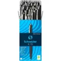 Schneider Schreibgeräte K 15, Clips, Clip-on uttrekkbar kulepenn, Sort, 50 stk.