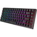 Royal Kludge RK84 RGB mekanisk tastatur, rød bryter (svart) (QWERTY)