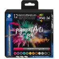 Staedtler Pigment calligraphy 375 "Calligraphy Set" 12 pcs. Cardboard box