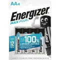 Energizer Max Plus - Batteri 4 x AA-type - Alkalisk