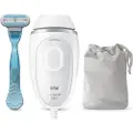 Braun Silk-expert Mini PL1124, Hvit, Intense Pulsed Light (IPL), Mageområdet, Armhule, Bikini, Jaw line, Overleppe, 0,6 s, AC