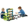MOLTO Parkering 3 Etasjer Pluss Spor Med 5 Biler 59x55x33 Cm