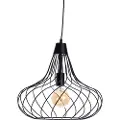 Honsel Moderne hanglamp zwart - Iggy