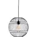 Honsel Moderne pendellampe sort 38 cm - Sphaera