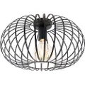 QAZQA Smart taklampe sort 39 cm inkl. Wi-Fi G95 - Johanna