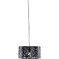 Honsel Moderne hanglamp zwart - Ludwig