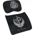 Noblechairs Brotherhood of Steel, Nakkepute/korsryggpute, Sort, 2 stykker