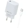 Beline PD 3.0 USB-C-ladesett - 20 W - Hvit
