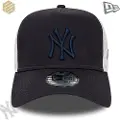 New Era League Essentials Trucker New York Yankees Cap 60435247 Granatowe OSFM