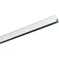 QAZQA 150 cm hvit skinne for 3-fase skinnesystem