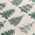 Muare Merry Christmas Flekkesikker Duk 140x139 Cm