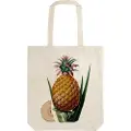 Sköna Ting Bomull skulderveske Szoperka STBAG 07 Ananas