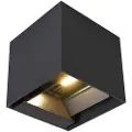 V-TAC VT-11109-B 11885 Solcelle-udendørs vægbelysning med bevægelsessensor LED (RGB) 9 W Sort