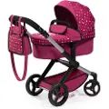 Noname Bayer Design Kombi Dukkevogn XEO, mørk pink