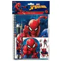 Adlibris Spiderman Skrivesett med flerfarget penn