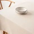 Belum Bacoli Jacquard Flekkbestandig Duk 31990c Ecru 100x155 Cm