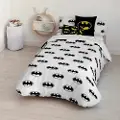 Play Fabrics Batman Basisdynetrekk Med Knapper Til 180 Seng 260x240 Cm