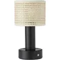 PR Home Tiara Bordlampe Oppladbar svart