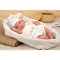 Munecas Arias Reborn Aday Beige C/capazo Dukke 40 Cm