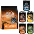 Wild Freedom Adult 6 x 400 g - Blandet pakke 1 (kylling, laks, lam, kanin, vilt)