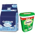 Catsan hygienestrø kattesand - 18 l