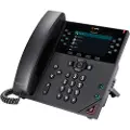HP Poly VVX 450 - VoIP-telefon - treveis anropskapasitet - SRTP, SIP, SDP - 12 linjer - svart
