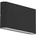 Opple Lighting LEDWall-Lucia-E Re135-6W-840-BL, Overflatebehandlet, Rektangel, 1 ampuller, Ikke-utskiftbare pærer, 4000 K, Sort