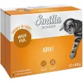Smilla Økonomipakke 24 x 85 g Smilla biter med grønnsaker - Adult Mixpake