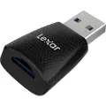 Lexar - Kortleser (microSD, microSDHC, microSDXC, microSD UHS-I) - USB 3.2 Gen 1
