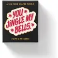 Galison You Jingle My Bells 100 Piece Mini Shaped Puzzle