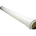 Nordic Ht-Pp (Amax Pro) afløbsrør med muffe hvid Ø32 x 500 mm