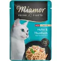 Miamor Økonomipakke Miamor fine fileter i saus 24 x 100 g - Kylling og tunfisk
