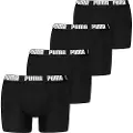 Puma Boxer Briefs (4-Pack) Men, Clothing, Black/Grey Melange, 6