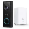Eufy Video Dørklokke 2K (Batteridrevet) + Homebase 2