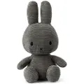 Adlibris Miffy Corduroy, Kosedyr 33 cm, mørk grå
