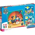 Clementoni Supercolor Paw Patrol, 48 stykker, Tegneserier, 5 år