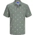 Jack & Jones Palm Aop Dut Kortarmet Skjorte