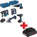 Bosch AKKUSÆT 18V GSB/GWS/GBH/GSA/GLI 3X8A XLB
