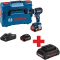 Bosch Gsb18v-90c+2x4.0ah+gal18v-40+l-boxx Elektrisk Skrutrekker