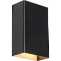 QAZQA Smart vegglampe sort 10 cm inkl. 2 Wifi G9 - Otan