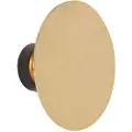 QAZQA Smart vegglampe rund gull inkl. 2 Wifi G9 - Pulley