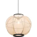 QAZQA Smart pendellampe brun 48 cm inkl. Wifi G95 - Rob