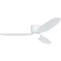 QAZQA Takvifte hvit 132 cm inkl. LED dimbar med fjernkontroll - Sofio