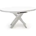 Kave Home Kave HomeSpisebord Vashti, 120x160 cmHvitSpisebordFra Homeroom