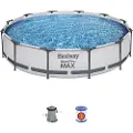 Bestway 56416 Steel Pro Max Ø366x76cm Rundt Rørbasseng