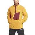 Adidas Organiser Xploric High-pile-fleece Pullover Fleecejakke Med Full Glidelås