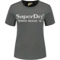 Superdry Metallic Venue Relaxed Kortarmet T-skjorte